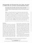 Research paper thumbnail of Polysomnography and Self-reported Sleep, Pain, Fatigue, and Anxiety in Children with Active and Inactive Juvenile Rheumatoid Arthritis