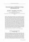 Research paper thumbnail of Colonization dynamics of LBK farmers in Europe under geostatistics test