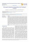 Research paper thumbnail of Metacognitive Regulation of Essentialism in the Teaching of Evolution