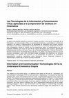 Research paper thumbnail of Las Tecnologías de la Información y Comunicación (TICs) Aplicadas a la Comprensión de Gráficos en Cinemática