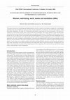 Research paper thumbnail of Women, well-being, work, waste and sanitation (4Ws)