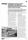 Research paper thumbnail of Challenges facing school sanitation and hygiene education from the perspective of the school teacher