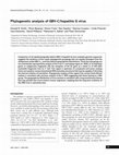 Research paper thumbnail of Phylogenetic analysis of GBV-C/hepatitis G virus