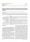 Research paper thumbnail of Fracture Resistance of Aged Full-Coverage All-Ceramic Zirconia and Metal-Ceramic Restorations of Implant-Supported Fixed Partial Dentures