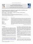 Research paper thumbnail of Galactooligosaccharides production by β-galactosidase immobilized onto magnetic polysiloxane–polyaniline particles