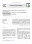 Research paper thumbnail of Use of satellite images for geographical localization of livestock holdings in Brazil