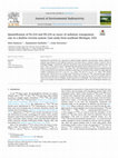 Research paper thumbnail of Quantification of Po-210 and Pb-210 as tracer of sediment resuspension rate in a shallow riverine system: Case study from southeast Michigan, USA