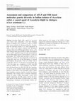 Research paper thumbnail of Assessment and comparison of AFLP and SSR based molecular genetic diversity in Indian isolates of Ascochyta rabiei, a causal agent of Ascochyta blight in chickpea (Cicer arietinum L.)