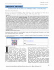 Research paper thumbnail of Estimation of Plasma Lycopene in Oral Leukoplakia