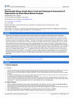 Research paper thumbnail of Reproducible Mouse Sciatic Nerve Crush and Subsequent Assessment of Regeneration by Whole Mount Muscle Analysis