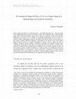 Research paper thumbnail of El Comentario de Miguel de Éfeso a PA A1 en el Origen Griego de la Rama Biológica de la Tradición Aristotélica