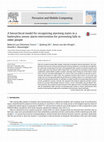 Research paper thumbnail of A hierarchical model for recognizing alarming states in a batteryless sensor alarm intervention for preventing falls in older people