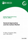 Research paper thumbnail of Sectoral Approaches and the Carbon Market