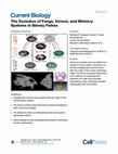 Research paper thumbnail of The Evolution of Fangs, Venom, and Mimicry Systems in Blenny Fishes