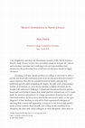 Research paper thumbnail of Mentor’s Introduction to Nicole Johnson