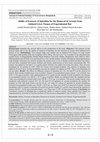 Research paper thumbnail of Ability of Extracts of Spirulina for the Removal of Arsenic from Isolated Liver Tissues of Experimental Rat