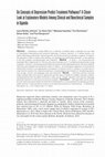 Research paper thumbnail of Do Concepts of Depression Predict Treatment Pathways? A Closer Look at Explanatory Models Among Clinical and Nonclinical Samples in Uganda