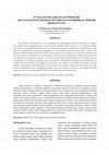 Research paper thumbnail of Evaluasi Pelaksanaan Praktik Oxy-Acetylene Welding di Jurusan Pendidikan Teknik Mesin FT UNY