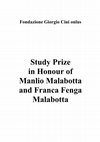 Research paper thumbnail of ART HISTORY STUDY PRIZE IN HONOUR OF MALABOTTA