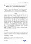 Research paper thumbnail of Viscosities, Free Energies of Activation and their Excess Properties in the Binary Mixtures of Some Monoalkanolamines with Acetonitrile between 303.15 and 323.15 K: Experimental and Correlative Approach