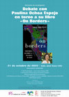 Research paper thumbnail of Seminario de Investigación: Debate con Paulina Ochoa Espejo en torno a su libro «On Borders» 21/10/2022