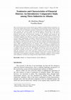 Research paper thumbnail of Tendencies and Characteristics of Financial Distress: An Introductory Comparative Study among Three Industries in Albania