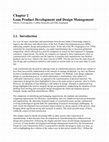 Research paper thumbnail of Lean Product Development and Design Management