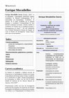 Research paper thumbnail of Enrique Moradiellos García. CV publicado en Wikipedia (lectura de 7 de octubre de 2022).