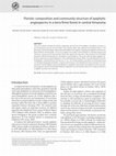 Research paper thumbnail of Floristic composition and community structure of epiphytic angiosperms in a terra firme forest in central Amazonia