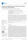 Research paper thumbnail of A Study of an EOQ Model of Growing Items with Parabolic Dense Fuzzy Lock Demand Rate