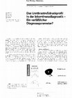 Research paper thumbnail of Das Urethrastreßdruckprofil in der Inkontinenzdiagnostik Ein verläßlicher Diagnoseparameter?