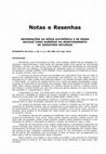 Research paper thumbnail of Informações da mídia eletrônica e de redes sociais como subsídio ao monitoramento de desastres naturais