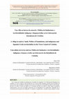 Research paper thumbnail of Tell, S. y M. Schibli, Una villa en tierras de naturales. Política de fundaciones y territorialidades indígenas e hispanocriollas en la Gobernación Intendencia de Córdoba, Revista TEFROS, Vol. 20, N° 2, artículos originales, julio-diciembre 2022: 44-75.