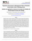 Research paper thumbnail of Vegetation Assessment in Management Plans of Brazilian Conservation Units in Restinga Areas