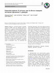 Research paper thumbnail of Expression patterns of cp4-epsps gene in diverse transgenic Saccharum officinarum L. genotypes