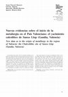 Research paper thumbnail of Nuevas evidencias sobre el inicio de la metalurgia en el País Valenciano: el yacimiento calcolítico de Sanxo Llop (Gandía, Valencia