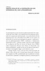 Research paper thumbnail of Agentes sociales de la cooperación sur-sur. Experiencias del caso latinoamericano