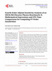 Research paper thumbnail of Fourth-Order Adjoint Sensitivity Analysis of an OECD/NEA Reactor Physics Benchmark: I. Mathematical Expressions and CPU-Time Comparisons for Computing 1<sup>st</sup>-, 2<sup>nd</sup>- and 3<sup>rd</sup>-Order Sensitivities