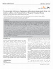 Research paper thumbnail of Prevalence and risk factors of pulmonary tuberculosis among people living with diabetes mellitus at the National Referral Hospital, Thimphu, Bhutan