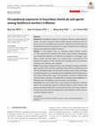 Research paper thumbnail of Occupational exposures to hazardous chemicals and agents among healthcare workers in Bhutan