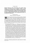 Research paper thumbnail of [Review:] Hartmut Walravens, Agnes Stache-Weiske. Der Linguist Anton Schiefner (1817–1879) und sein Netzwerk