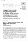 Research paper thumbnail of Horizon Scan: Critical security studies for the next 50 years