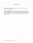 Research paper thumbnail of How (and How Much) Do Schools Matter? Variation in K-8th Grade Achievement Trajectories in a National Sample