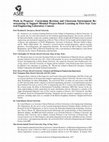 Research paper thumbnail of Work in Progress: Curriculum Revision and Classroom Environment Restructuring to Support Blended Project-Based Learning in First-Year General Engineering Laboratory Courses