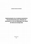 Research paper thumbnail of Implementação de um sistema dosimétrico termoluminescente para utilização em dosimetria in vivo em teleterapia com feixes de fótons de energia alta