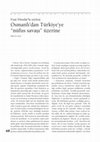 Research paper thumbnail of Fuat Dündar’la söyleşi Osmanlı’dan Türkiye’ye “nüfus savaşı” üzerine ERGUN AŞÇI