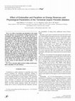 Research paper thumbnail of Effect of Endosulfan and Parathion on Energy Reserves and Physiological Parameters of the Terrestrial Isopod Porcellio dilatatus