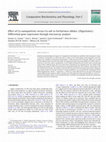 Research paper thumbnail of Effect of Cu-nanoparticles versus Cu-salt in Enchytraeus albidus (Oligochaeta): Differential gene expression through microarray analysis