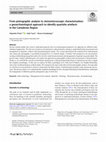 Research paper thumbnail of From petrographic analysis to stereomicroscopic characterisation: a geoarchaeological approach to identify quartzite artefacts in the Cantabrian Region