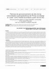 Research paper thumbnail of Patrones de aprovisionamiento de sílex de las comunidades superopaleolíticas del Pirineo occidental: el “coste” como medida de análisis a partir de los SIG